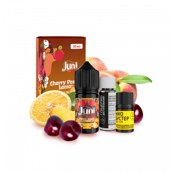 Набор для самозамеса Juni Mix Cherry Peach Lemon (Вишня Персик Лимон, 50 мг, 30 мл)