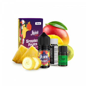 Набор для самозамеса Juni Mix Tropical Fruits (Тропические Фрукты, 50 мг, 30 мл)