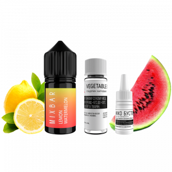Набор для самозамеса Mix Bar Lemon Watermelon (Лимон Арбуз, 50 мг, 30 мл)