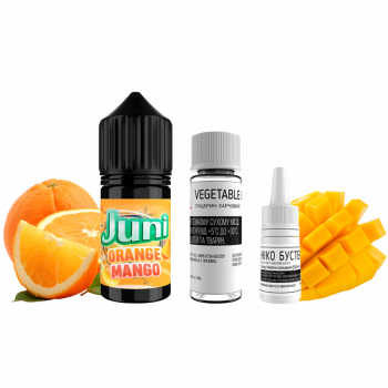Набор для самозамеса Juni Orange Mango (Апельсин Манго, 50 мг, 30 мл)