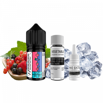 Набор для самозамеса Webber Berry Mix Cooler (Ягодный Микс Лёд, 50 мг, 30 мл)