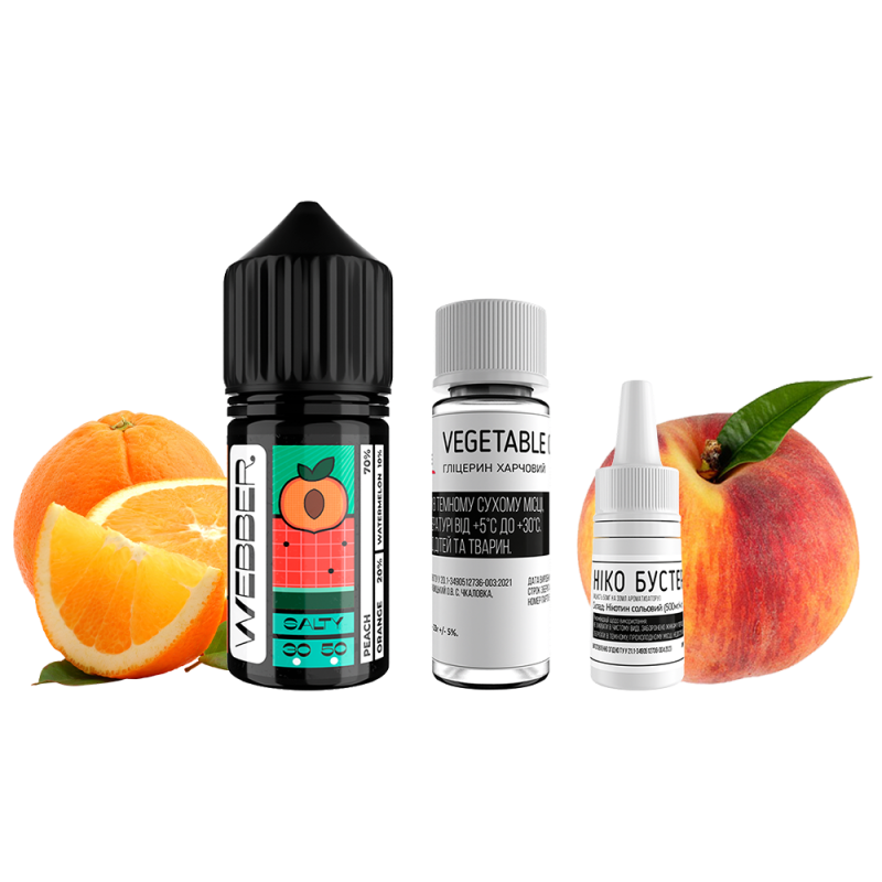 Набор для самозамеса Webber Orange Peach (Апельсин Персик, 50 мг, 30 мл)
