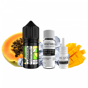 Набор для самозамеса Webber Silver Ice Mango Papaya (Манго Папайя Лёд, 50 мг, 30 мл)