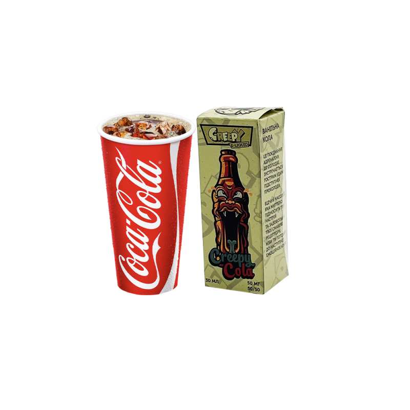 Жидкость Creepy Cola (Кола, 50 мг, 30 мл)