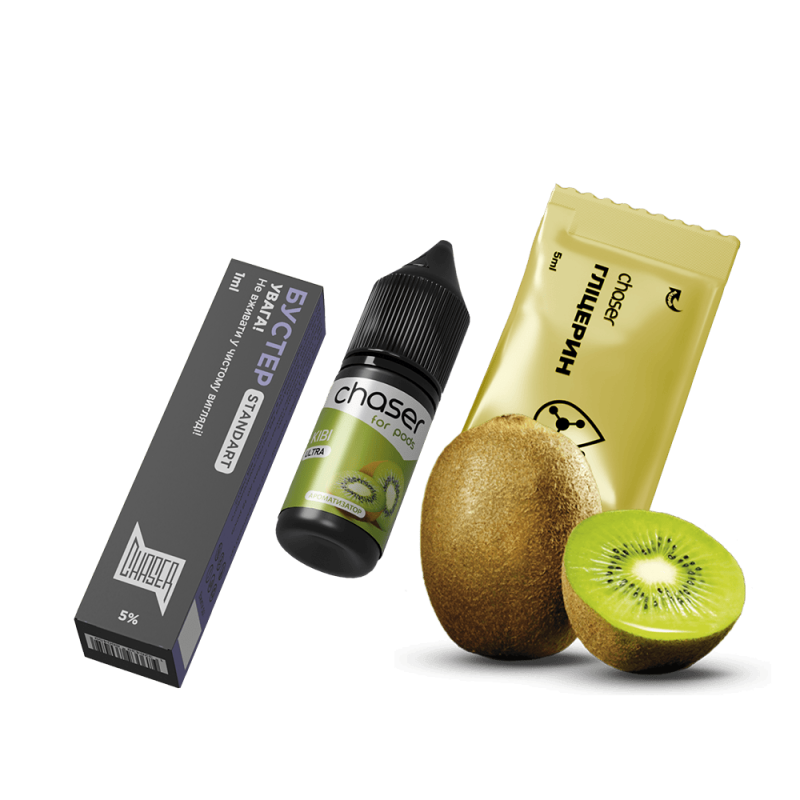 Набор для самозамеса Chaser Kiwi Ultra (Киви, 50 мг, 10 мл)