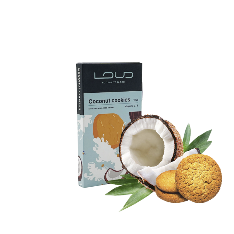 Табак Loud Coconut cookie (Кокосовое печенье, 100 г)