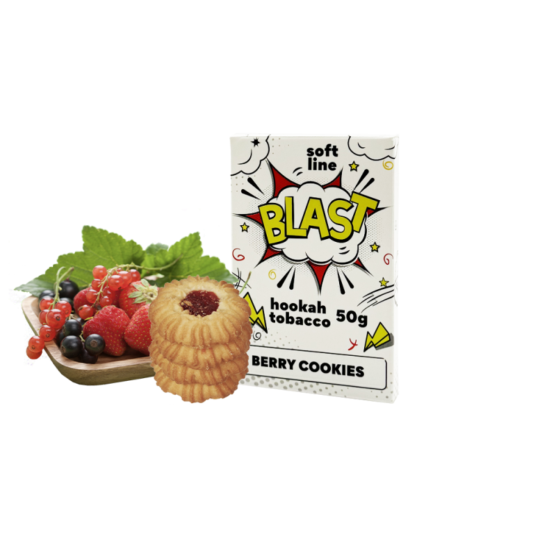 Табак Blast Smoke Light Line Berry cookies (Ягодное печенье, 50 г)