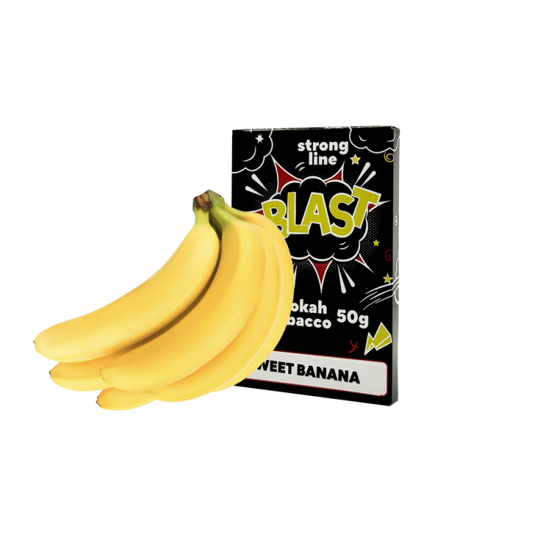 Табак Blast Smoke Strong Line Sweet Banana (Сладкий банан, 50 г)