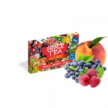 Кальянная чайная смесь Space Tea Home Peach Berry Sky (Пич Берри Скай, 40 г)