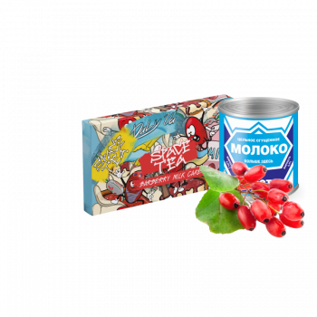 Кальянная чайная смесь Space Tea Barberry Milk Cake (Барбарис Сгущенка, 40 г)