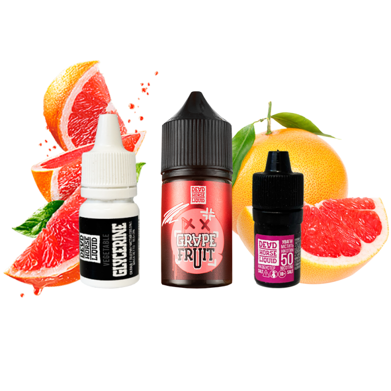 Набор для самозамеса Dead Horse Liquid Grapefruit (Грейпфрут, 50 мг, 30 мл)