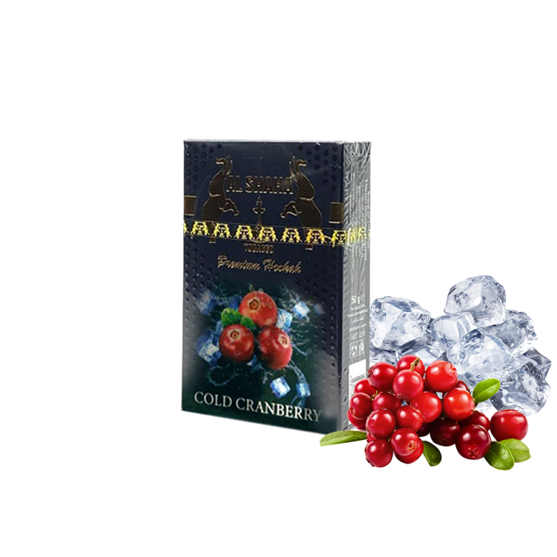 Табак Al Shaha Cold Cranberry (Клюква Лёд, 50 г)