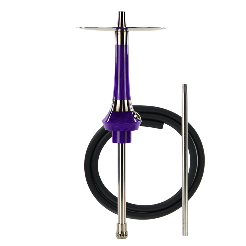 Кальян Totem Hookah Monolit Optima Violet Space (фиолетовый, базовый комплект)