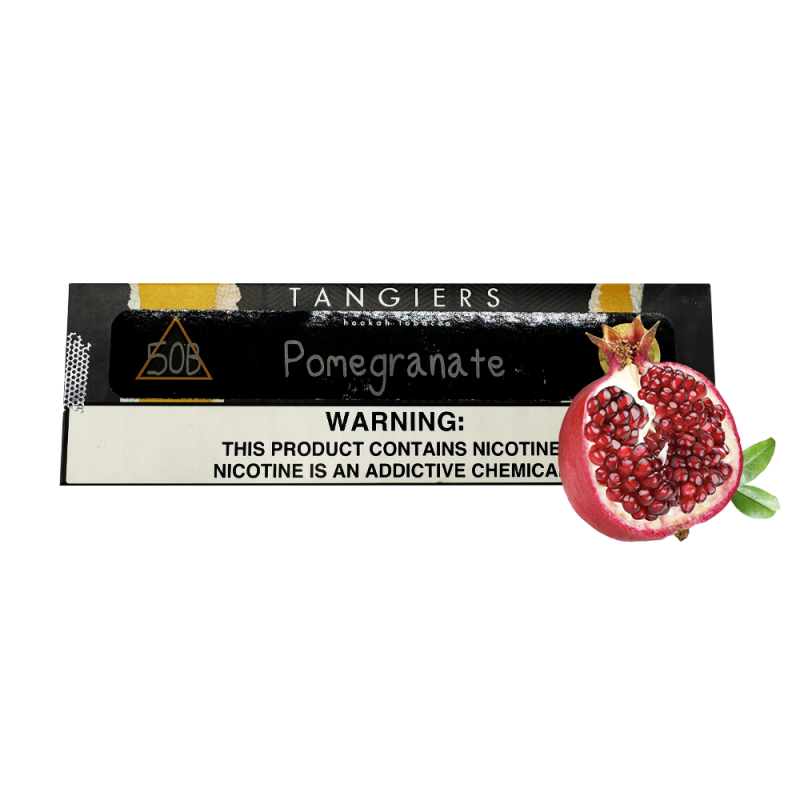 Табак Tangiers Noir №50В Pomegranate (Гранат, 250 г) Чёрная упаковка