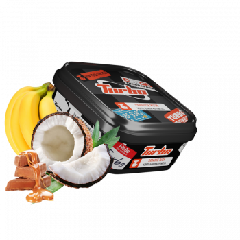 Табак Turbo Paradise Rush (Кокос-Банан-Карамель, 250 г)