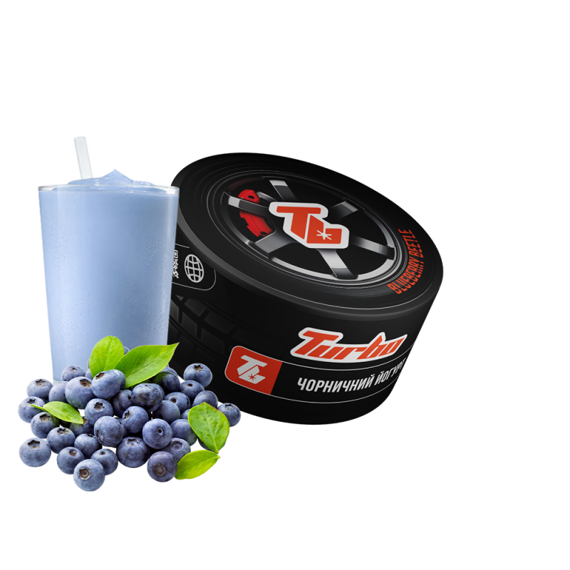 Табак Turbo Blueberry Beetle (Черничный Йогурт, 100 г)