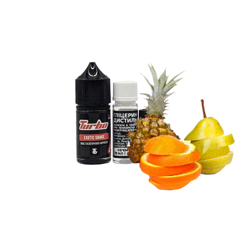 Набор для самозамеса Turbo Exotic Shake (Мультифрукт, 50 мг, 30 мл)