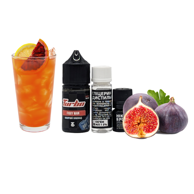 Набор для самозамеса Turbo Figgy Wan (Инжирный Лимонад, 50 мг, 30 мл)
