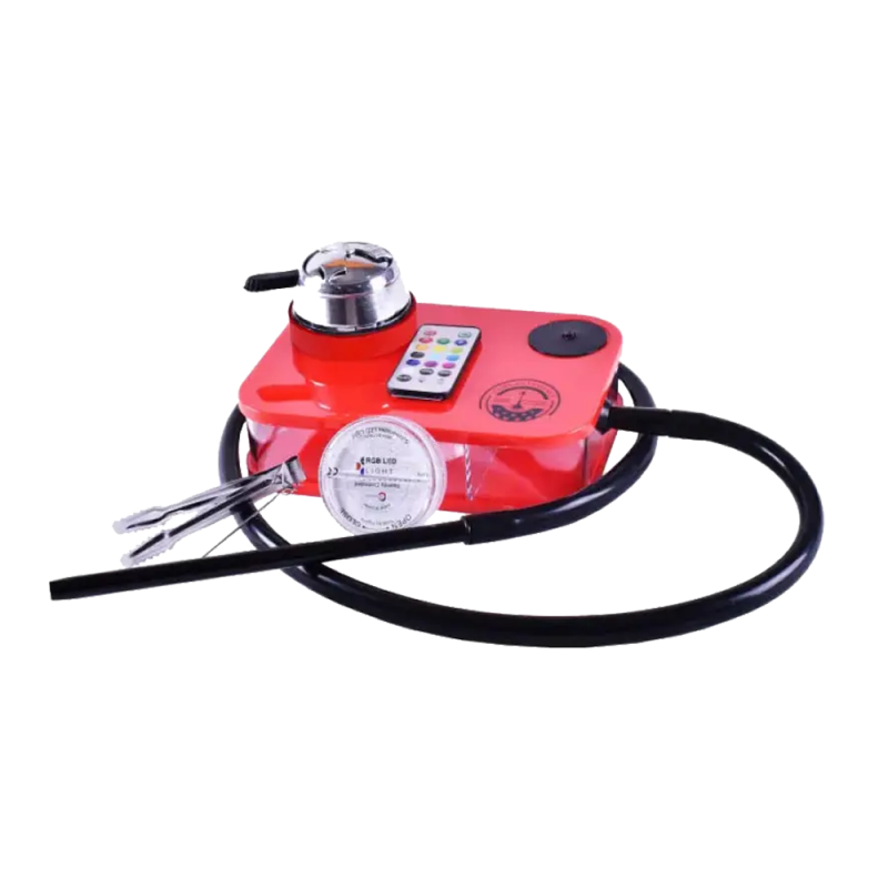 Кальян Yahya Capsule Red (красный, полный комплект)