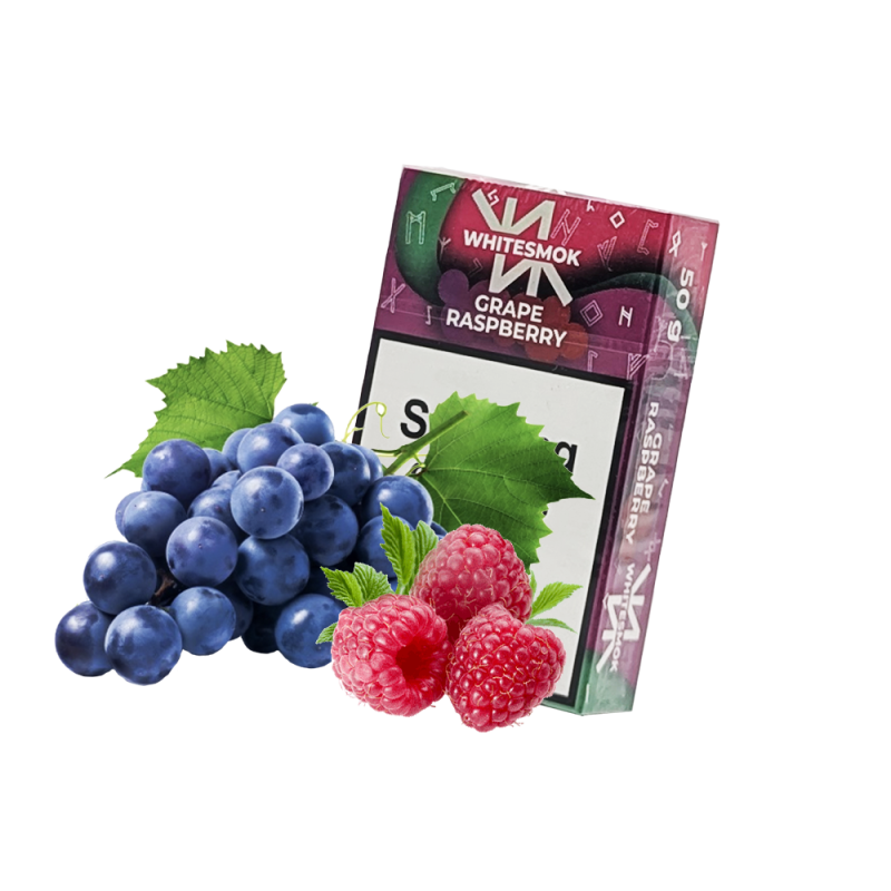 Табак WhiteSmok Grape Raspberry (Виноград Малина, 50 г)