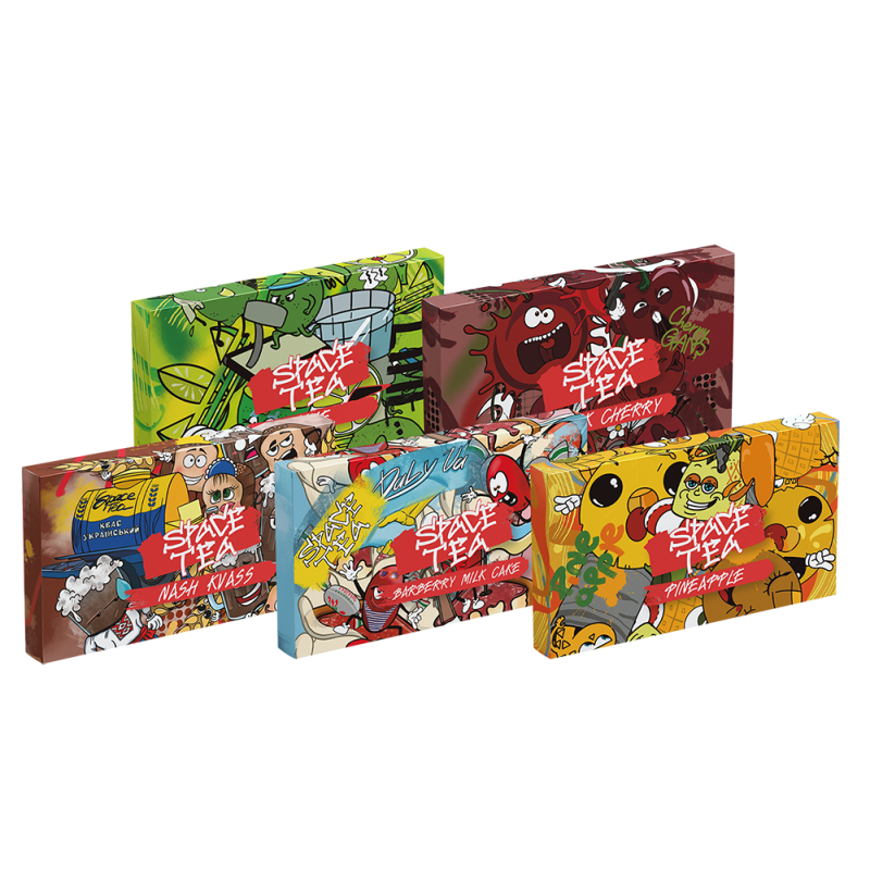 Набор из 5 вкусов смеси Space Tea Home Box №9 по 40 г