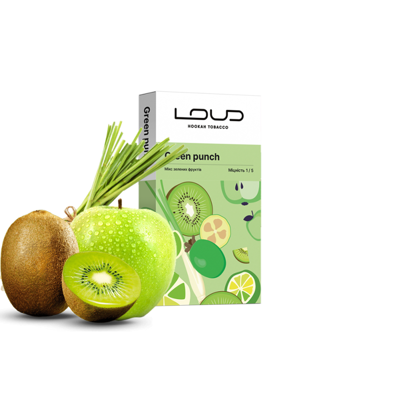 Табак Loud Light Green punch (Грин Панч, 100 г)