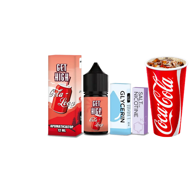 Набор для самозамеса Get High Cola-Loca (Кола-лока, 50 мг, 30 мл)