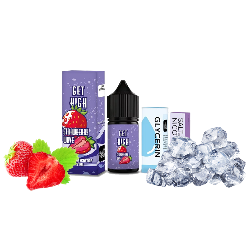 Набор для самозамеса Get High Strawberry Wave (Стравберри Вейв, 50 мг, 30 мл)
