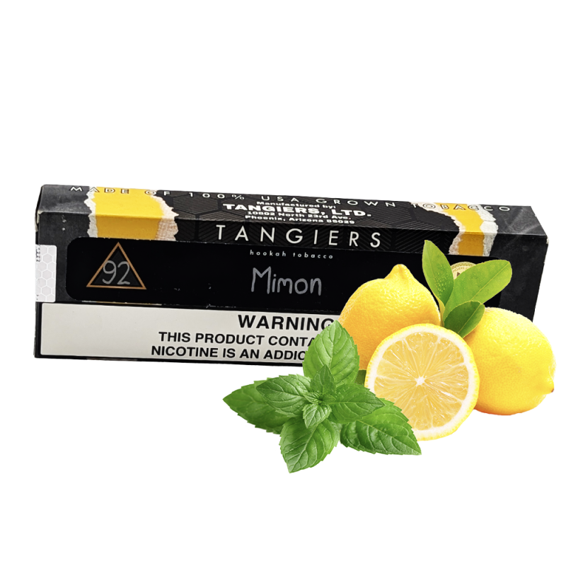 Табак Tangiers Noir №92 Mimon (Мимон, 250 г) Чёрная упаковка