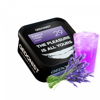 Табак Gedonist №29 Purple Tonic (Пёрпл Тоник, 200 г)