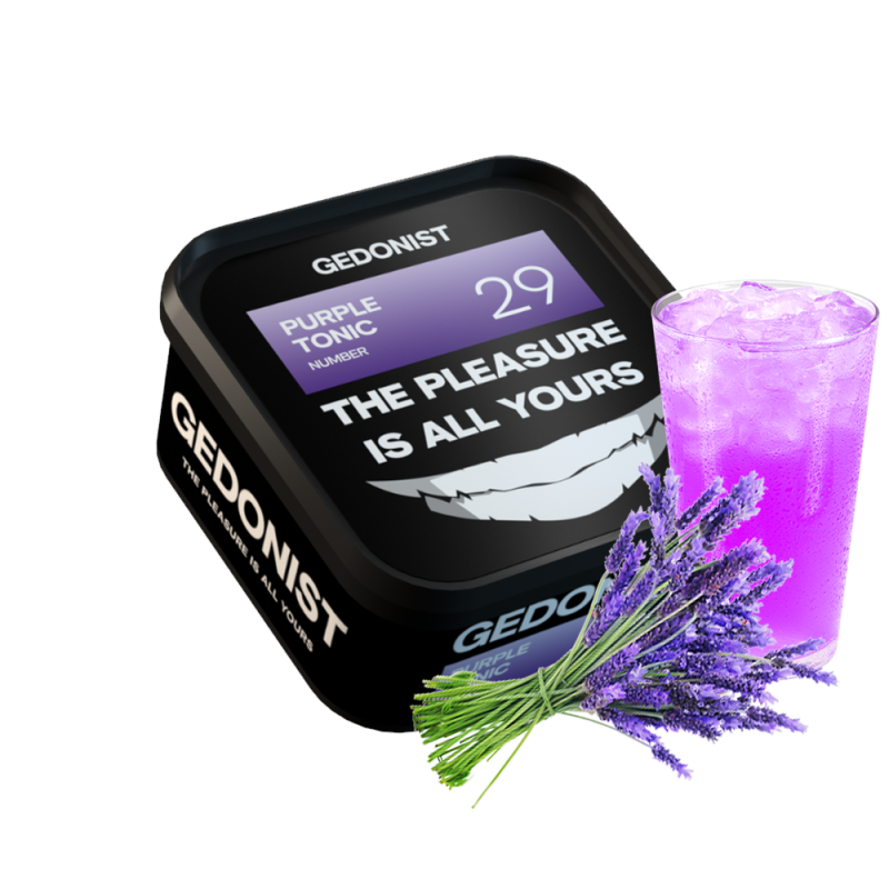Табак Gedonist №29 Purple Tonic (Пёрпл Тоник, 200 г)
