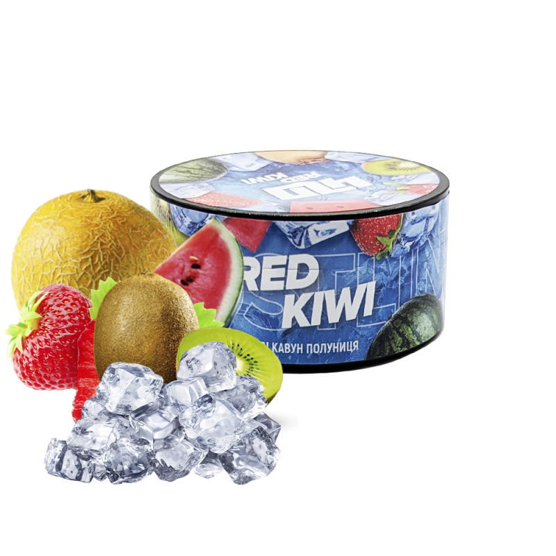 Табак 420 Frost Line Red Kiwi (Киви Арбуз Клубника Лёд, 100 г)