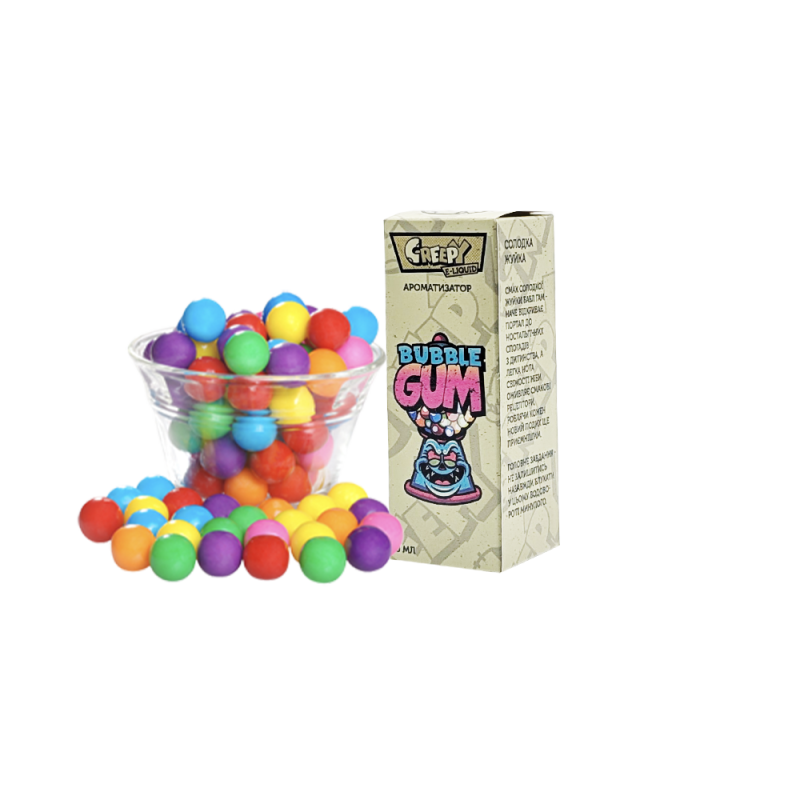 Жидкость Creepy Bubble Gum (Бабл Гам, 50 мг, 30 мл)