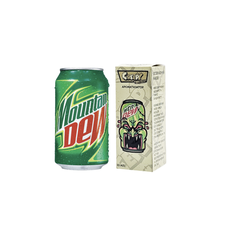 Жидкость Creepy Mountain Dew (Маунтин Дью, 50 мг, 30 мл)