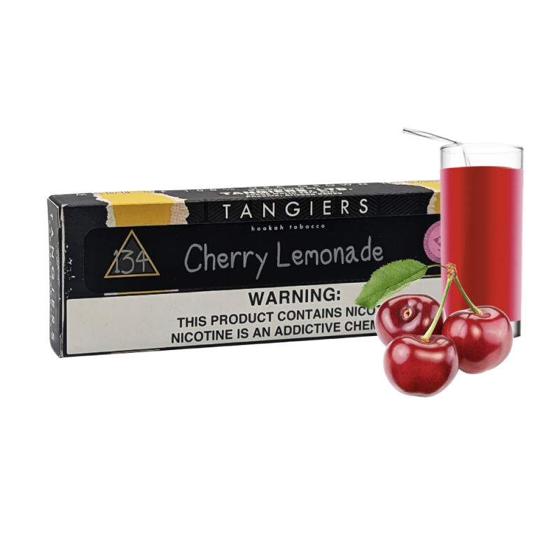 Табак Tangiers Noir №134 Cherry Lemonade (Вишнёвый лимонад, 250 г) Чёрная упаковка