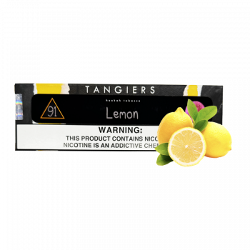 Табак Tangiers Noir №91 Lemon (Лимон, 250 г) Чёрная упаковка