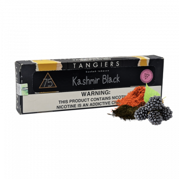 Табак Tangiers Noir №75 Kashmir Black (Кашмир Блек, 250 г) Чёрная упаковка