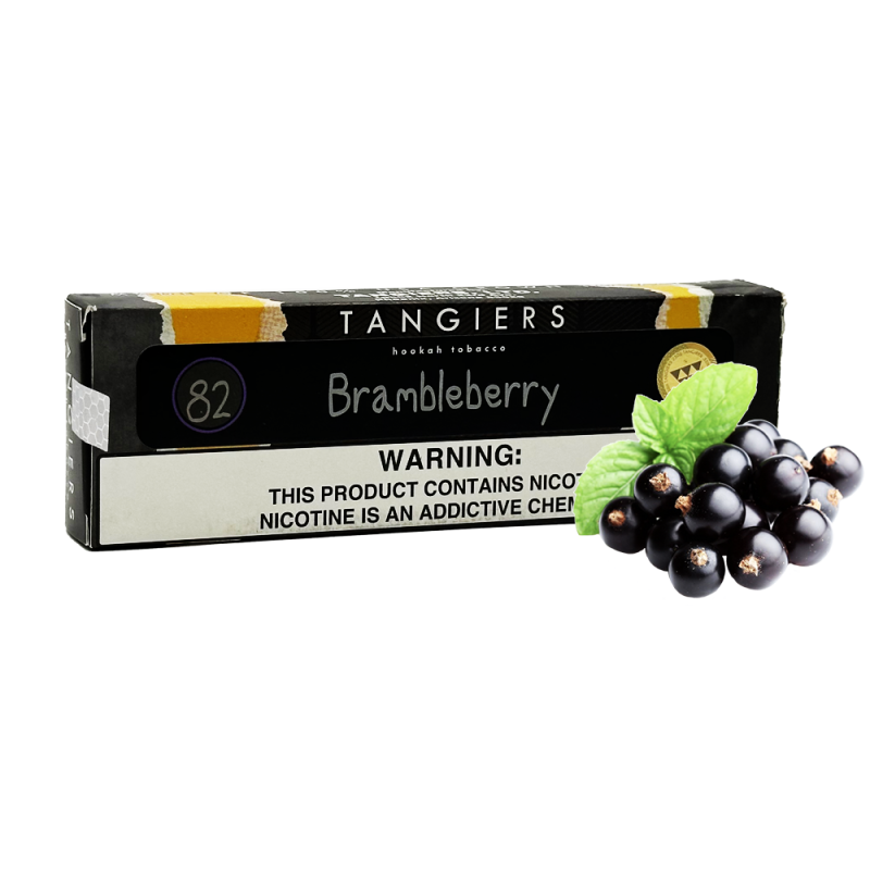 Табак Tangiers Burley №82 Brambleberry (Брамблберри, 250 г) Чёрная упаковка