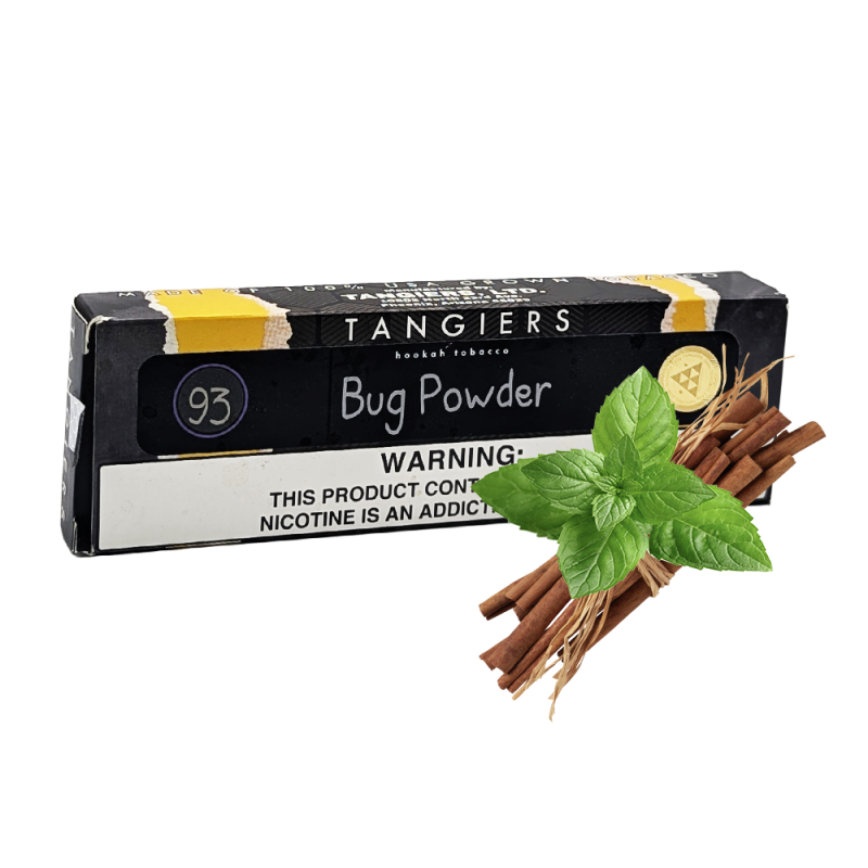 Табак Tangiers Burley №93 Bug Powder (Баг Паудер, 250 г) Чёрная упаковка