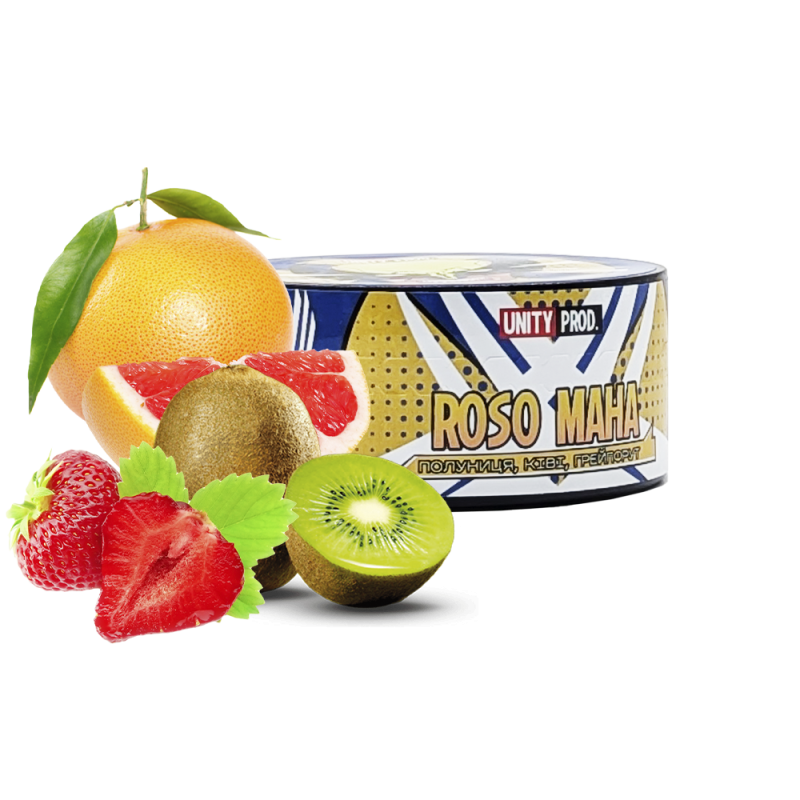 Табак Unity Rosomaha (Клубника Киви Грейпфрут, 100 г)