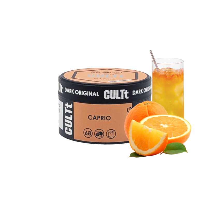 Табак CULTt Strong DS68 Caprio (Апельсиновый сок, 100 г)
