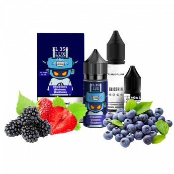 Набор для самозамеса Flavorlab FL350 LUX Strawberry blueberry blackberry (Клубника черника ежевика, 50 мг, 30 мл)