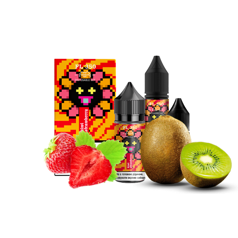 Набор для самозамеса Flavorlab FL350 Kiwi strawberries (Киви клубника, 50 мг, 30 мл)