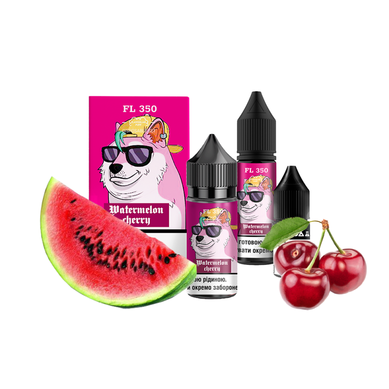 Набор для самозамеса Flavorlab FL350 watermelon cherry (Арбуз вишня, 50 мг, 30 мл)