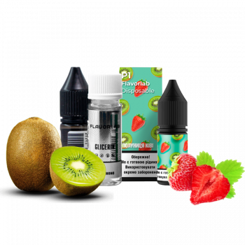 Набор для самозамеса Flavorlab Р1 Клубника киви (50 мг, 10 мл)