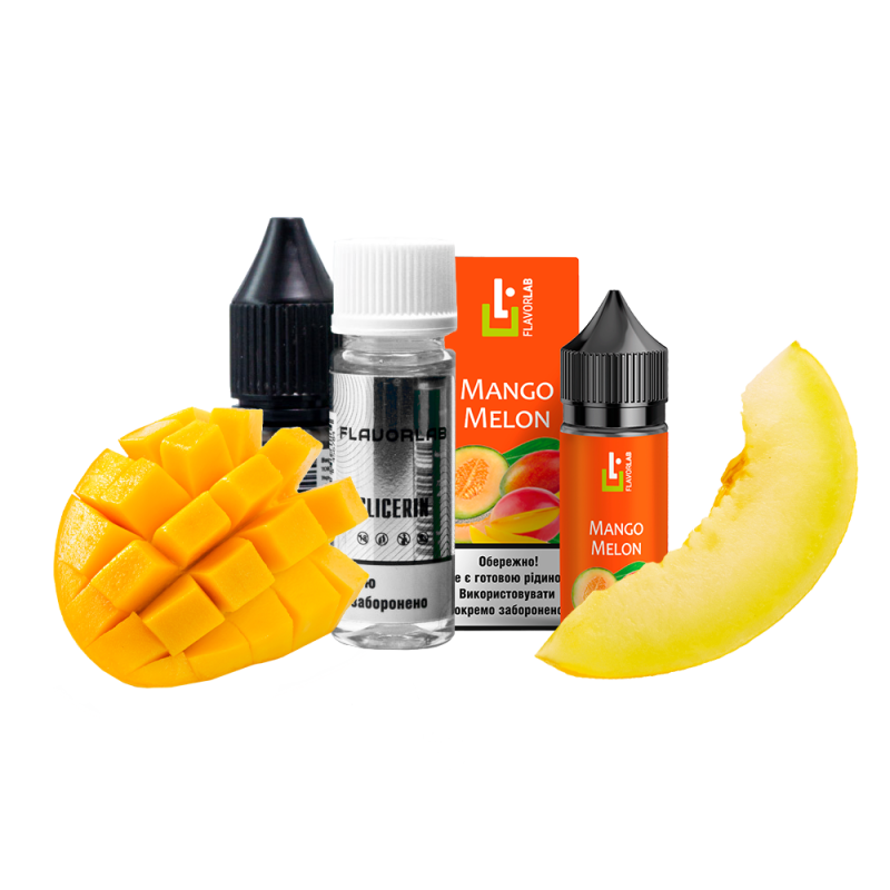Набор для самозамеса Flavorlab Aroma MAX Mango melon (Манго дыня, 50 мг, 30 мл)