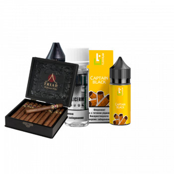 Набор для самозамеса Flavorlab Aroma MAX Capitan black (Капитан блэк, 50 мг, 30 мл)