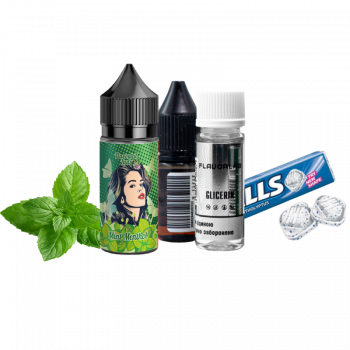 Набор для самозамеса Flavorlab Lady Mint Menthol (Мята Ментол, 50 мг, 30 мл)