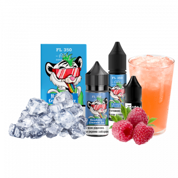 Набор для самозамеса Flavorlab FL350 Raspberry Lemonade Ice (Малина Лимонад Лёд, 50 мг, 30 мл)