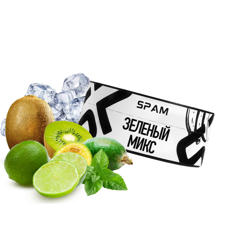 Табак Spam Зеленый микс (100 г)